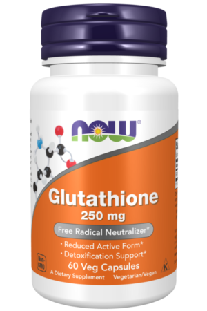Now Glutathione 250mg Caps 60's